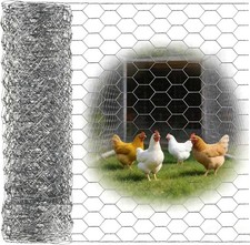 Amagabeli Chicken Wire Fencing 16in x 50ft Garden Netting Poultry Wire Hexago... 0.54 per foot