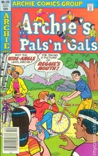 Archie's Pals 'n' Gals #155 VG 4.0 1981 Stock Image Low Grade