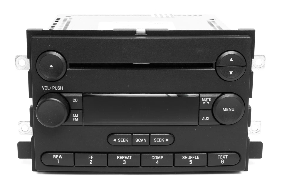 2005-06 Ford Five Hundred Mustang Radio AMFM CD w Bluetooth Music 5F9T-18C869-AK - Image 2 of 4