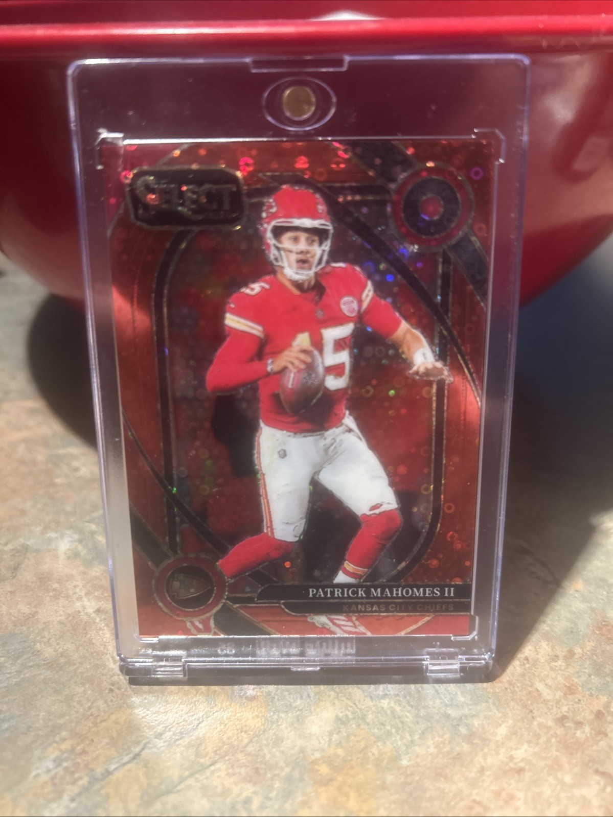 2024 Panini Select Club Level Patrick Mahomes II #223 Red Prizm /49 Color match!