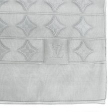 Louis Vuitton Authentic Shawl Monogram Denim M72046 Scarf Wrap Stole