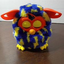 2012 Furby - Blue Yellow Orange Lightning Tested Working Interactive Toy