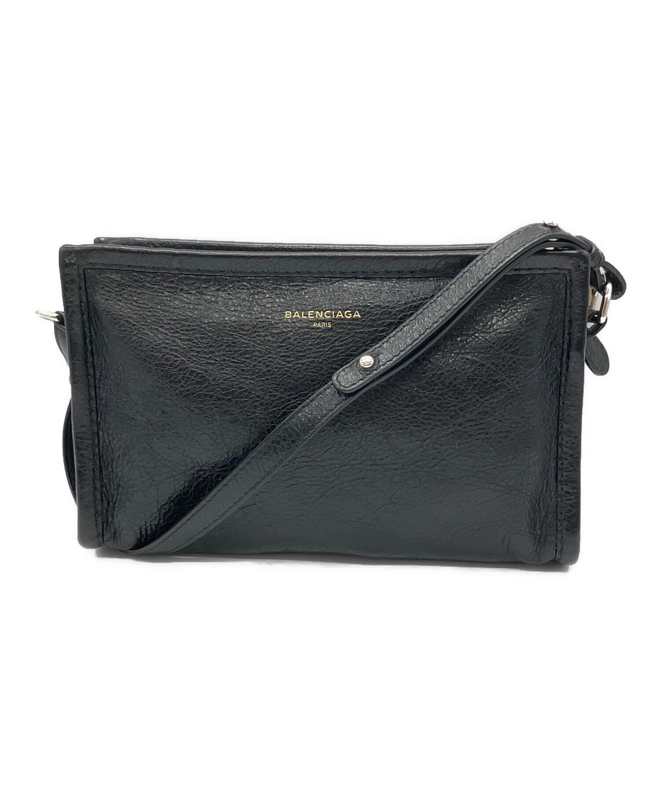 Balenciaga — Balenciaga Pochette 452460 Black Bag #TFB4418