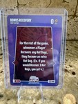 2026 Bo Jackson Battle Arena Bonus Recovery Play Card BPL-3 SP Foil