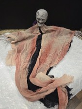 Halloween Props Scary Walking Dead Zombie Rotten Corpse Head