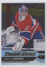 2016-17 Upper Deck Young Guns Silver Foil Charlie Lindgren #473 06h3