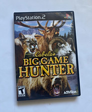 Activision Cabela's Big Game Hunter PS2 2008 Hunting Shooter T NTSC-U/C Manual