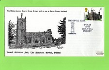 GB COVER; Howell Medieval Fair 1978; Oldest Letter Box in GB in use.
