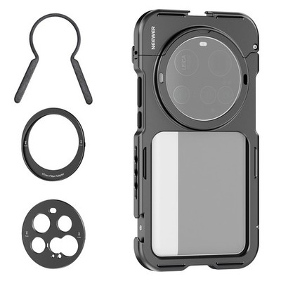 NEEWER Cage Quick Release Video Rig Case for Xiaomi 15 Ultra Video Recording