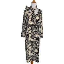 Carine Roitfeld Uniqulo Womens Professional Midi Dress Modest Botanical Medium