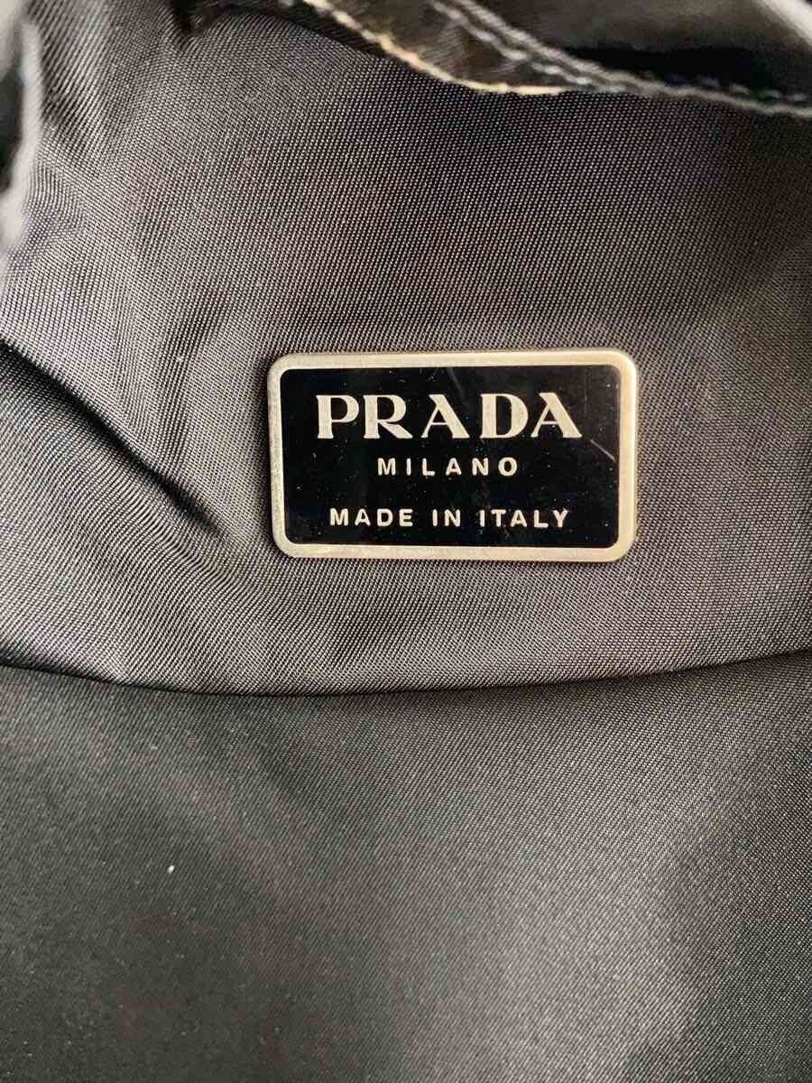 PRADA Backpack Nylon BLK Solid V135 thumbnail 7