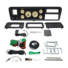Glowshift Classic Antique 6 Gauge Set Dash Panel Pod For 73-79 Ford F100 F150 Glowshift Classic Antique 6 Gauge Set Dash Panel Pod For 73-79 Ford F100 F150