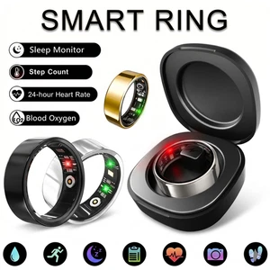 R09 Smart Ring Hommes Femmes Health Tracker Fréquence cardiaque SpO2 5ATM imperméable UK Stocks