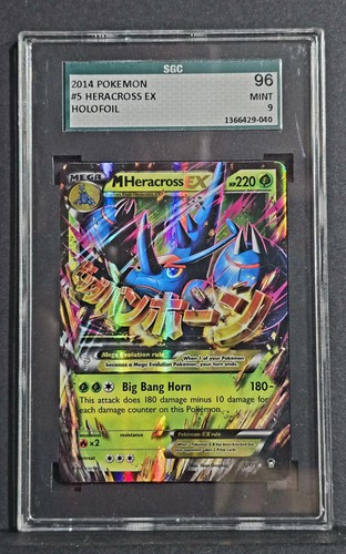 M Heracross-EX graded SGC 9 for sale on eBay