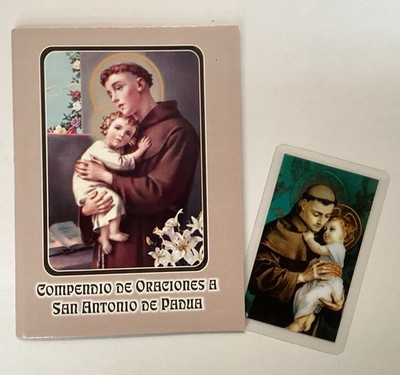 St Anthony Prayer Book. Compendio De Oraciones a San Antonio de Padua Novena