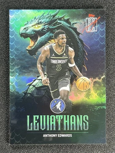 2025 Topps Signature Anthony Edwards Base (RAW)