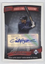 2010 Topps Update Peak Performance Auto Carlos Pena #PPA-CP Auto 9gj