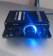 AK-170 Mini 12v Amplifier 20w RMS x 2