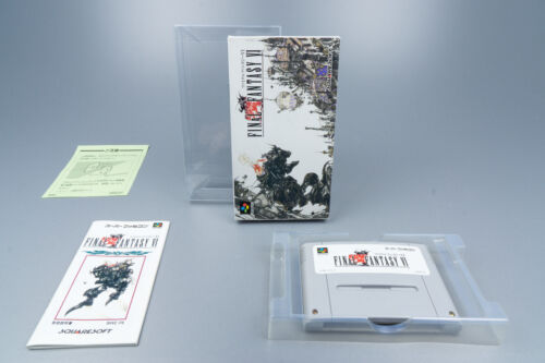 Super Famicom *Final Fantasy VI* SFC ORYGINALNE OPAKOWANIE z instrukcją NTSC-J - Zdjęcie 1 z 15