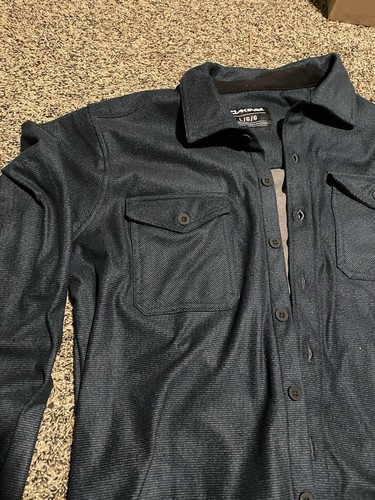 NEW Dakine Shirt Mens Size Large Navy Shirt Jacket Midweight Casual Workwear - Picture 3 of 10