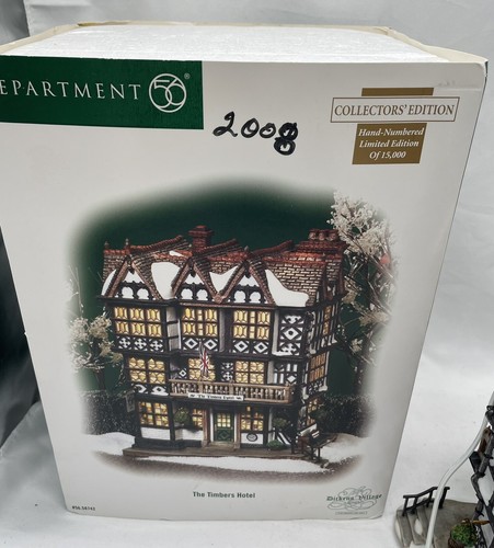 Department 56 The Timbers Hotel Dickens Village Series #58742 Limited Edition - Picture 8 of 8