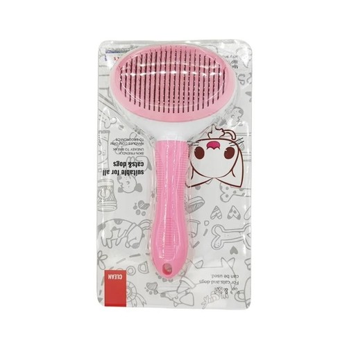 Self-Cleaning Pet Hair Removal Comb Slicker Brush for Cats Dogs Grooming Tool** - Picture 12 of 12