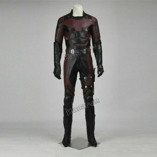 Daredevil Matthew Michael Murdock Disfraz Juegos con disfraces Traje de Halloween con accesorios Foto 2 de 4