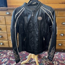 1 Of 1903 Harley Davidson 110th Anniversary Womens Large Leather Jacket W/tags