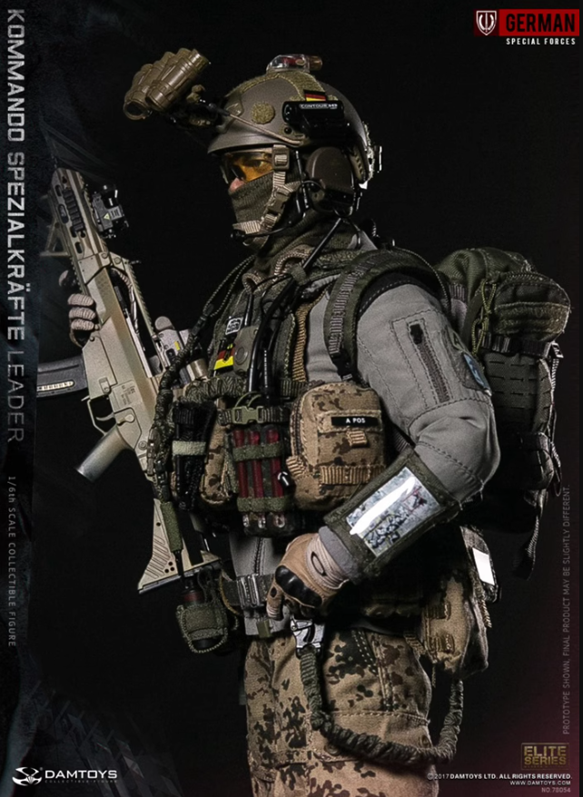 DAMTOYS 78054 KSK German Soldier Special Forces 1/6 Scale
