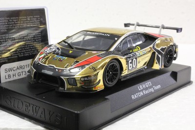 Sideways SWCAR01F Lamborghini Huracan GT3 Raton Racing Team 1/32 Slot Car