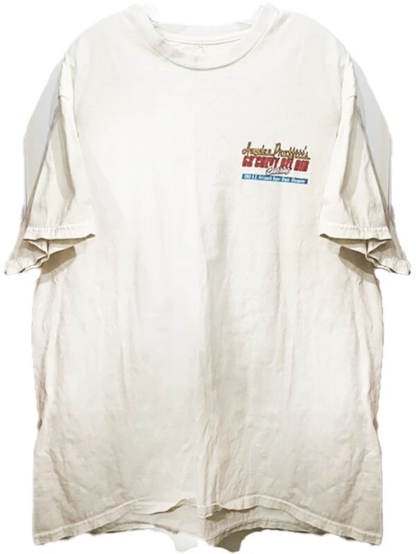 Camiseta VRHTF VINTAGE RARA LEGAL NHRA HAYDEN PROFITT 62 BEL AIR SUPER ESTOQUE X GRANDE - Imagem 2 de 4