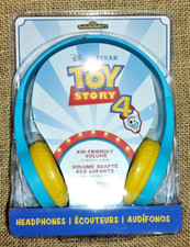 Disney Pixar TOY STORY 4 Kid Headphones movie NEW Forky blue Tech2Go