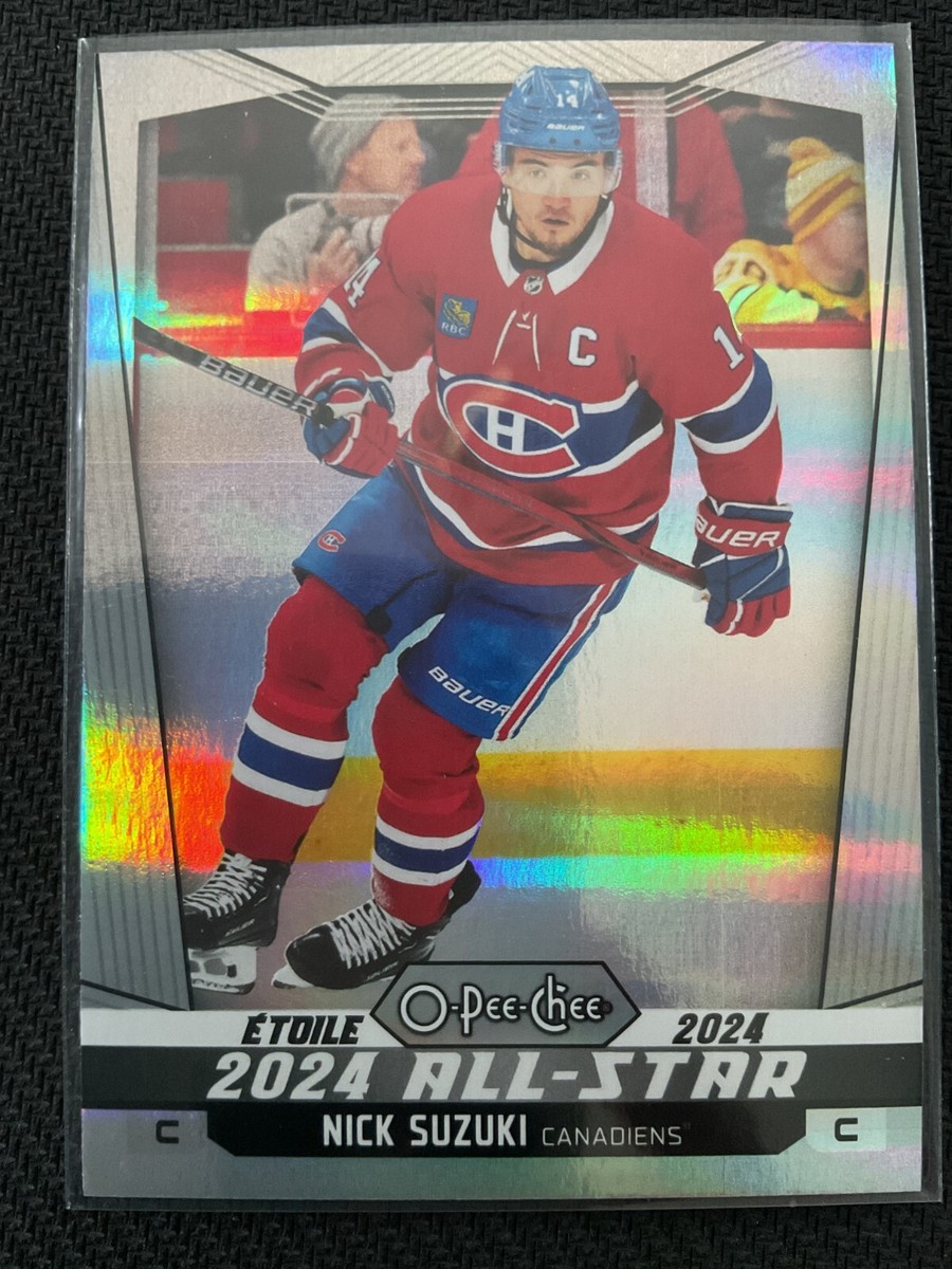 Nick Suzuki 2024-25 O-Pee-Chee OPC All-Star Rainbow Card #349/350