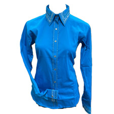 Western Showmanship Horsemanship Pleasure Show Shirt -Taffeta Show Shirt
