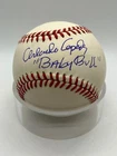 Orlando Cepeda Baby Bull Giants Signed Autograph OMLB Baseball Beckett BAS *17