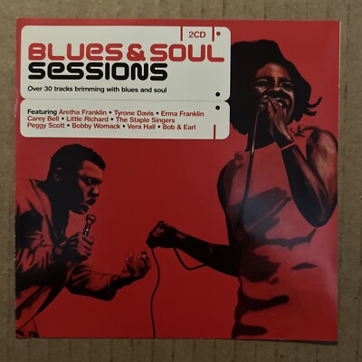 Blues & Soul Sessions by Various Artists 2CD (NO JEWEL CASE) CD & SLEEVE