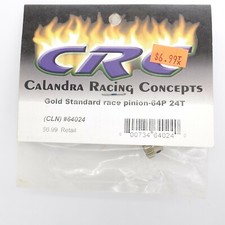 CRC 64024 "Gold Standard" Aluminum Machined 64 Pitch Pinion Gear, 24 Tooth