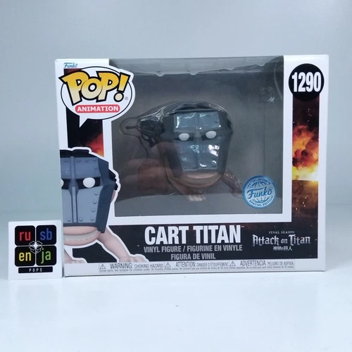 Funko Pop! Anime AoT Attack on Titan Cart Titan Special Edition #1290