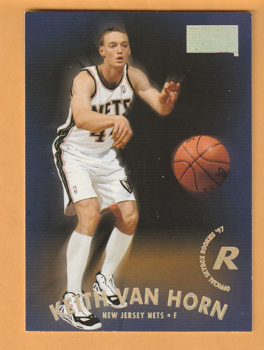 Keith Van Horn New Jersey Nets 1997-98 SkyBox Premium #117 RC Utah Utes 6H