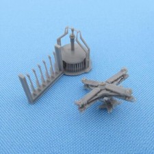 AS365-Dauphin & HH-65, rotore principale stampato in 3D scala 1:72 per model kit elicottero