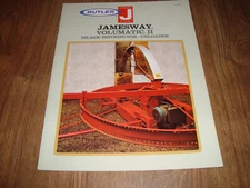 Vintage Butler Jamesway Volumatic II Silage Distributor Unloader S-601 Brochure