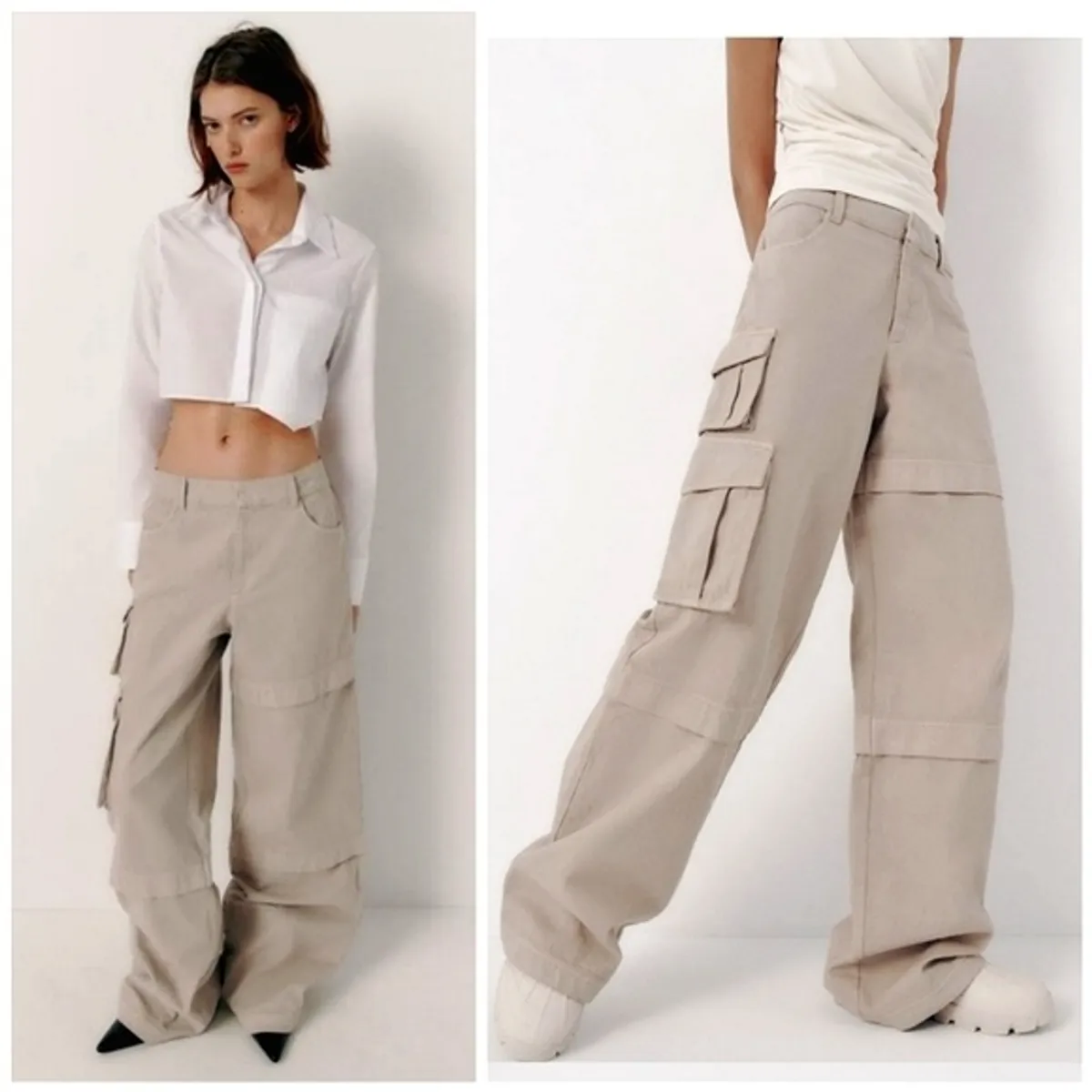 Zara Cargo Pants | eBay