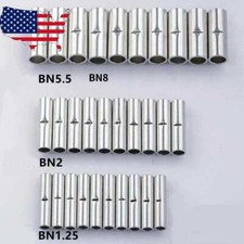 50/300 Bare Copper Wire Splice Butt Connectors Ferrule Crimp Terminals 22-10 AWG