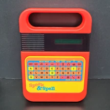 Vintage Speak & Spell Kahootz #09624 Electronic Learning Game Tested Works