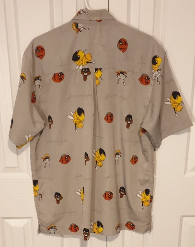 FUBU Platinum Fat Albert The Brown Hornet Vintage Y2K Vintage 1990s Shirt Size L - Image 2 of 4