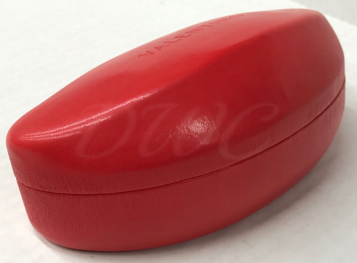 Valentino Eyeglasses Sunglasses RED Hardshell Storage Case 