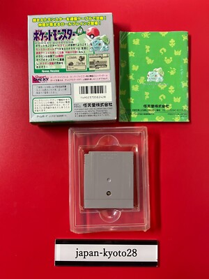 Pokemon Green GB Nintendo Gameboy Box From Japan jp Pokemon Green GB Nintendo Gameboy Box From Japan jp