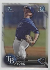 2016 Bowman Draft Chrome Draft Picks Refractor Mikey York #BDC-119 d8g