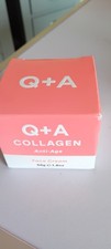 Image of Collagen Anti-Age Face Cream Q+A 50g Hyaluronic Acid Vitamin C Anti Ageing New