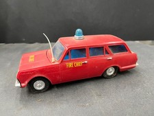 C8 Lucky Toys 170 Vauxhall Fire Chief Wagon VINTAGE Friction toy Hong Kong